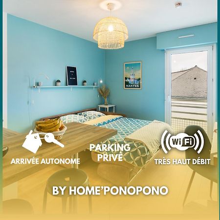 Joli Studio - Parking Prive - Wifi Tres Haut Debit - Au Calme น็องต์ ภายนอก รูปภาพ